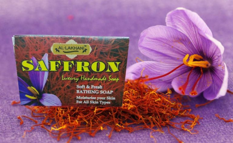 al lakhani saffron handmade soap